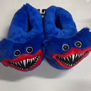 Poppy Playtime Slippers Mens Large XL 12 13 Fleece